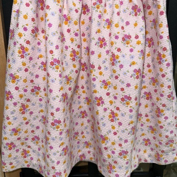 Zara Kids ruffle dress floral print textured toddler girl pastel church easter - Picture 9 of 10